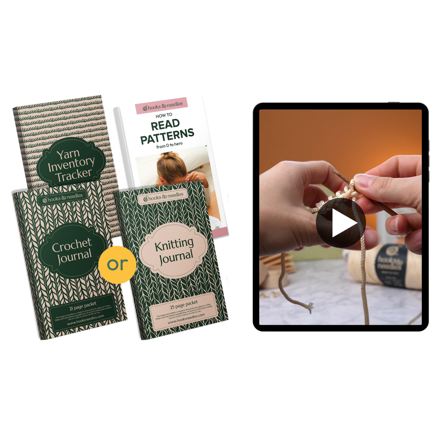 Crochet Resource Pack Bundle