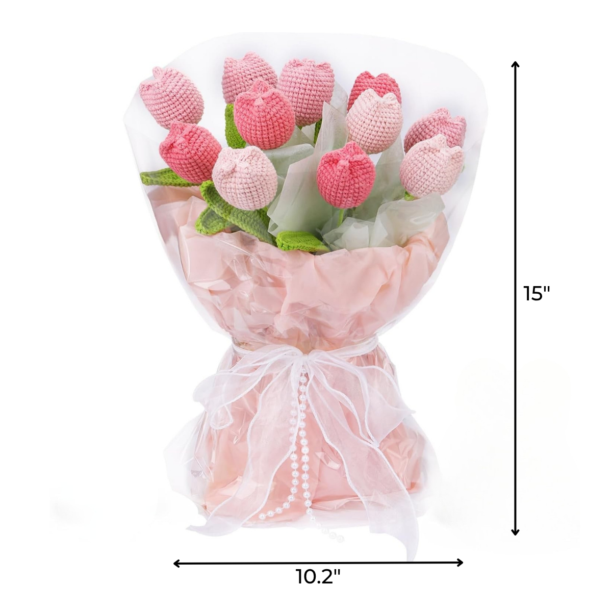 Crochet Tulip Bouquet Kit