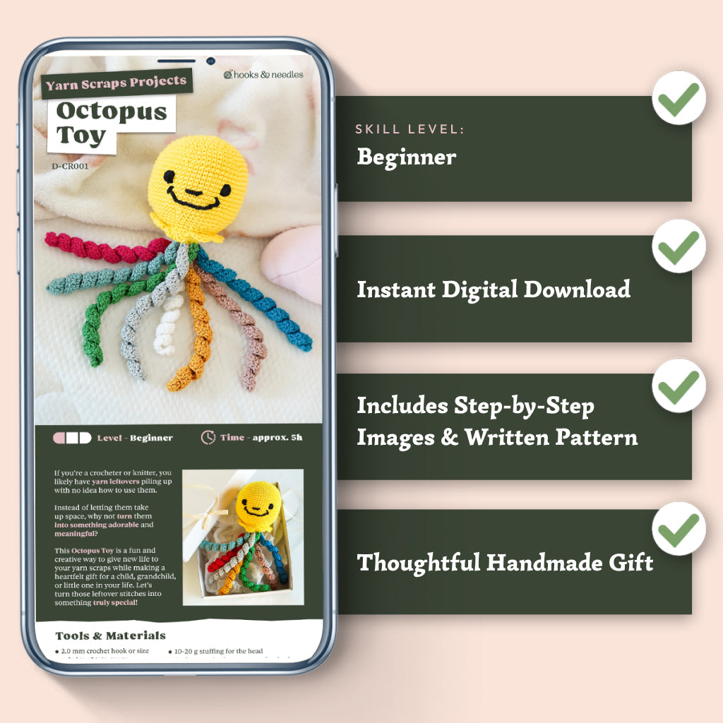 Octopus Toy Crochet Pattern