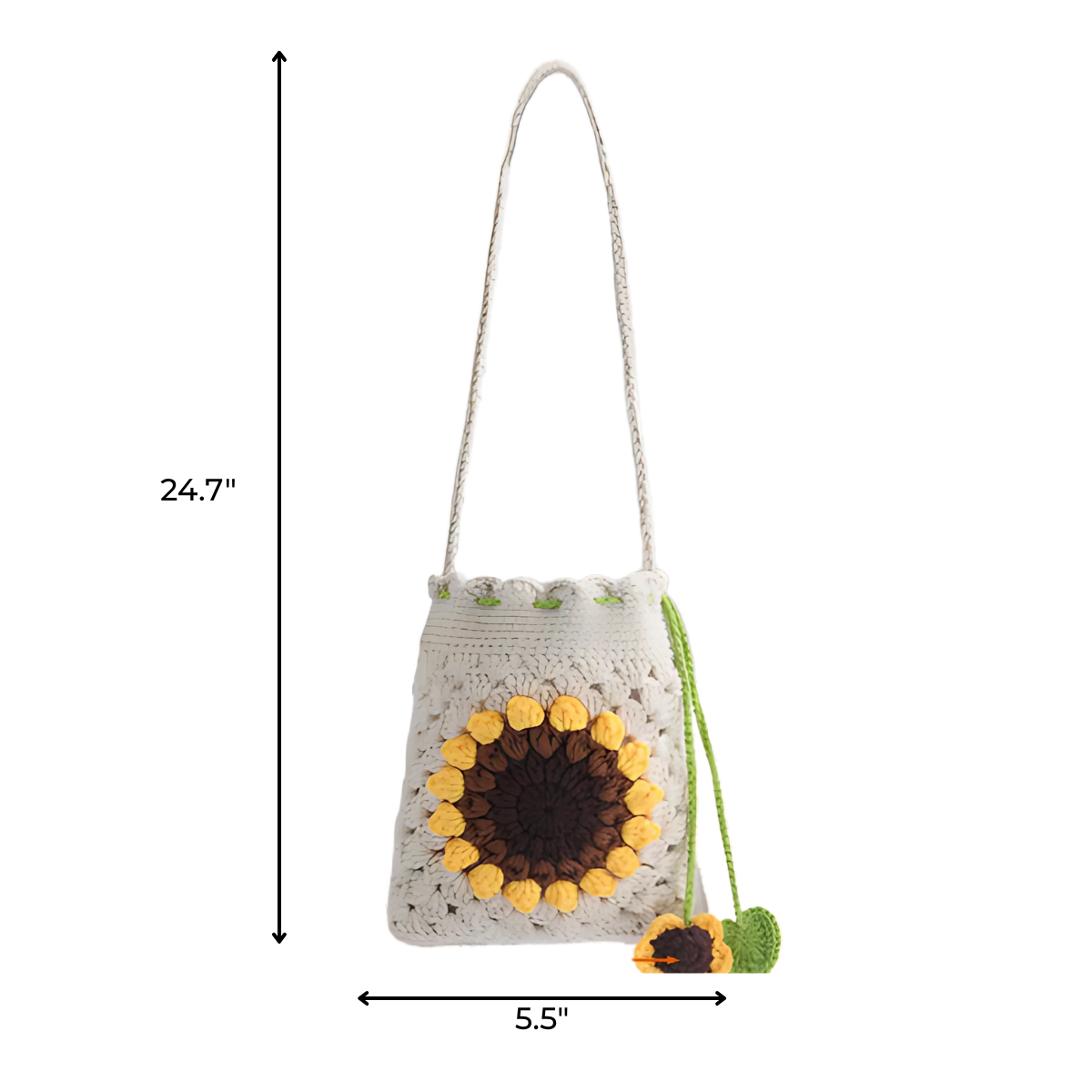 Sunflower Crochet Bag Kit