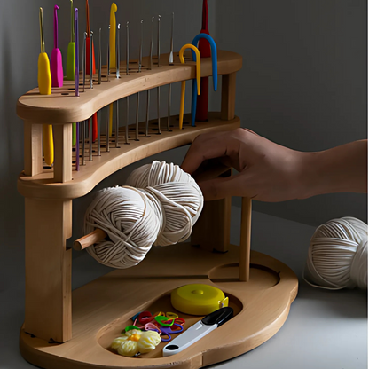 Hook & Yarn Organizer Stand