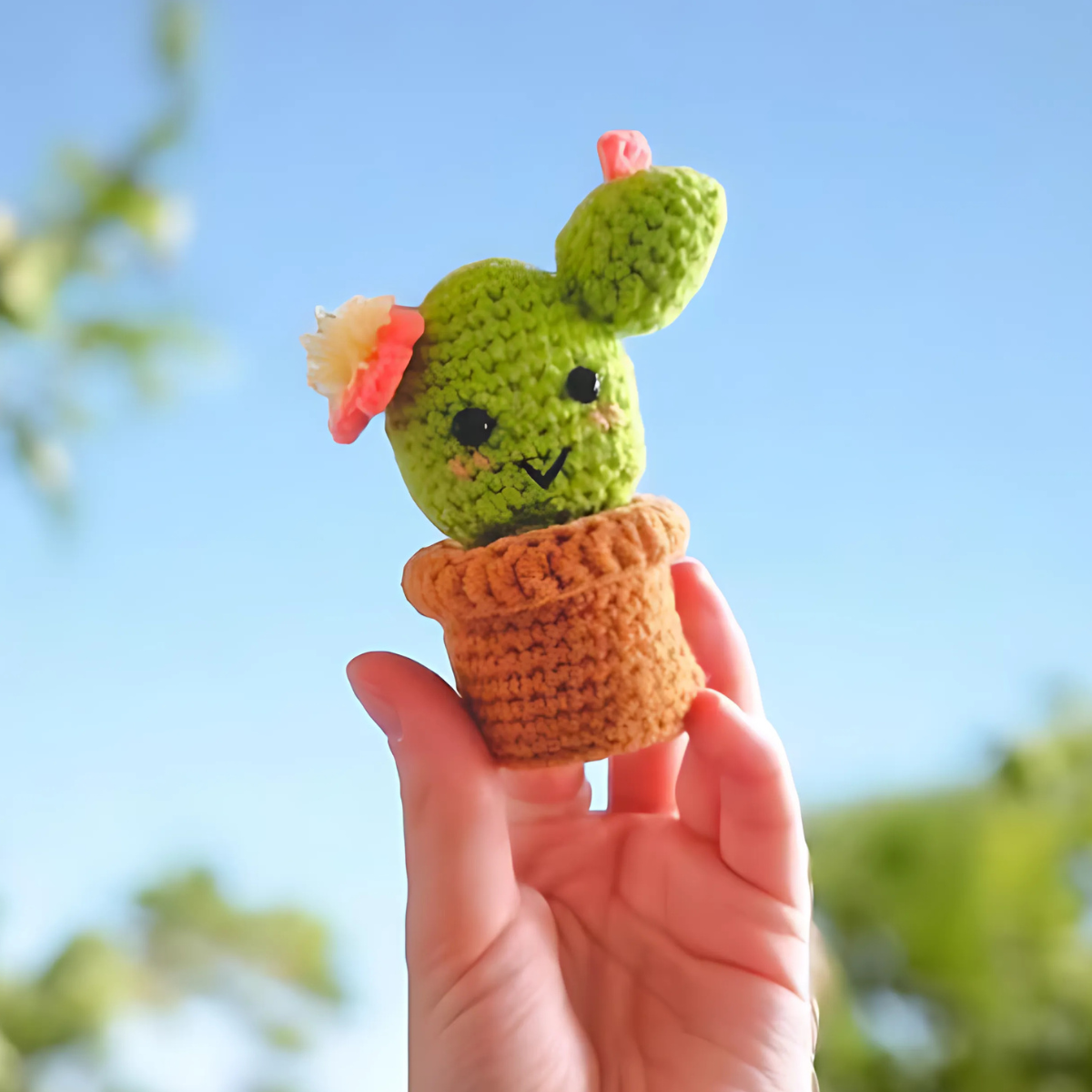 Crochet Cactus Kit 3pcs