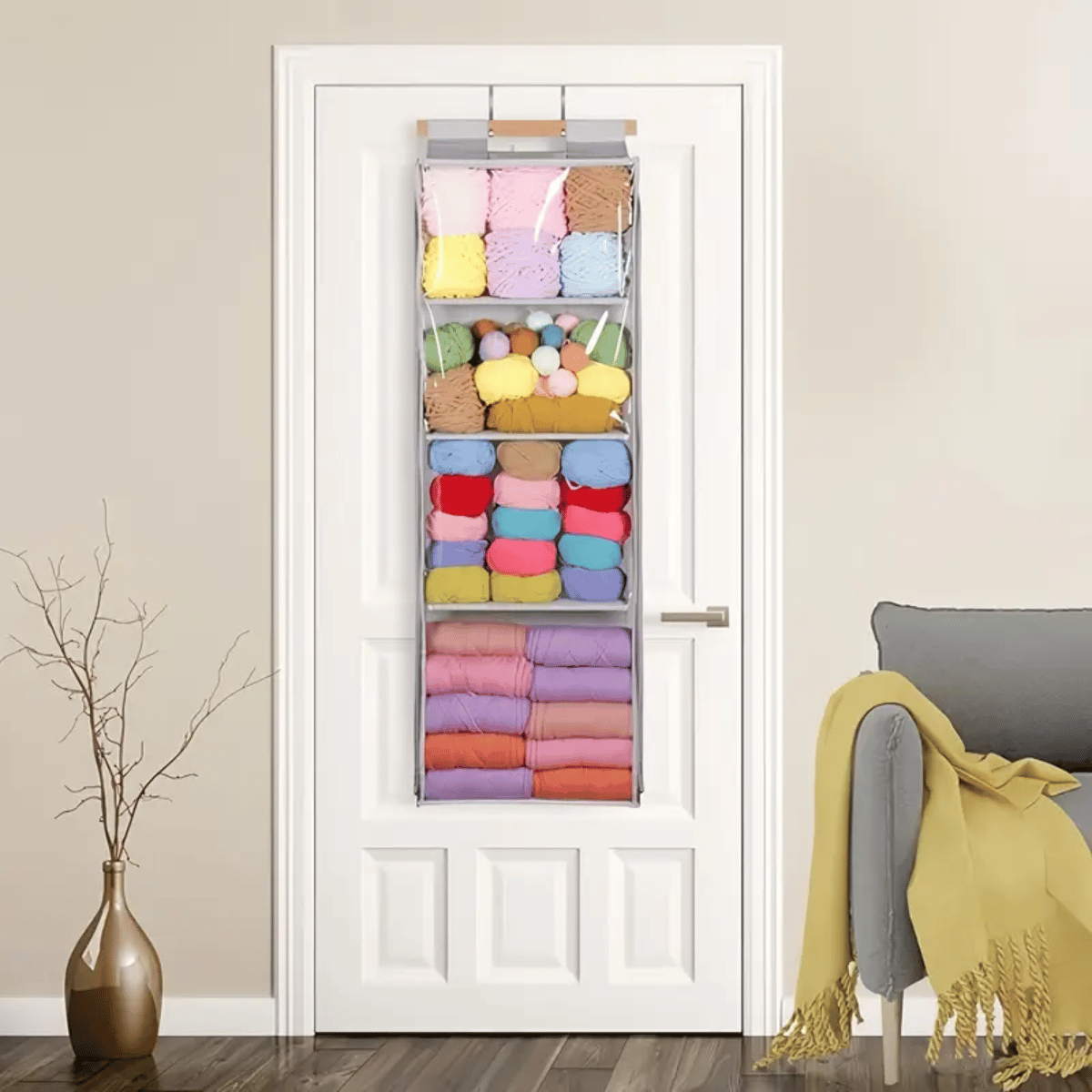 Hanging Yarn Storage Organizer