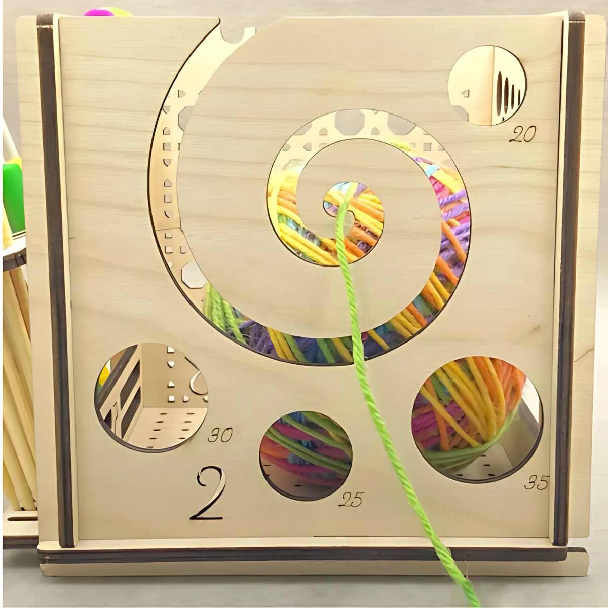 Yarn and Tools Organizer Box