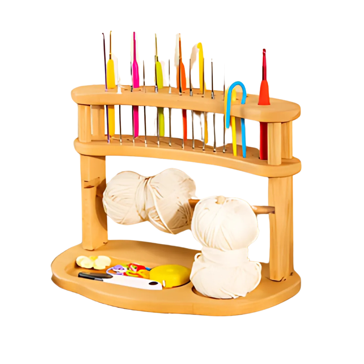 Hook & Yarn Organizer Stand