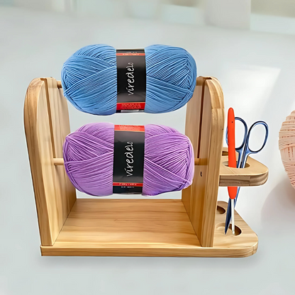 Yarn Spool Holder & Craft Organizer