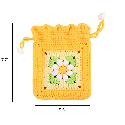 Crochet Flower Purse Kit