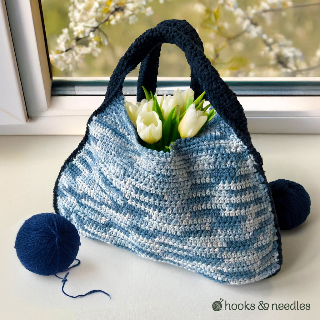 Two-Tone Bag Crochet Pattern