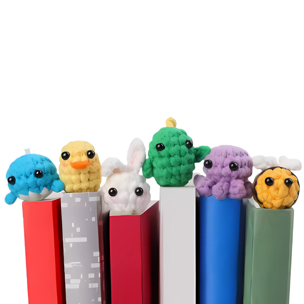 Cute Animal Crochet Bookmark Kit