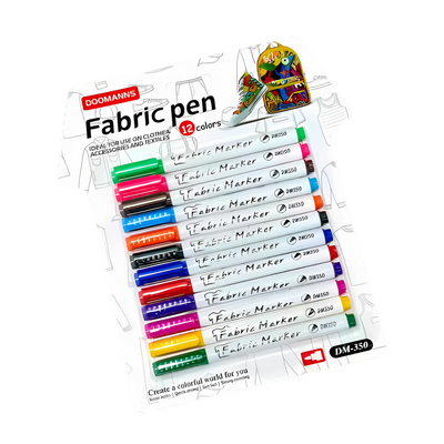 colorful-fabric-markers