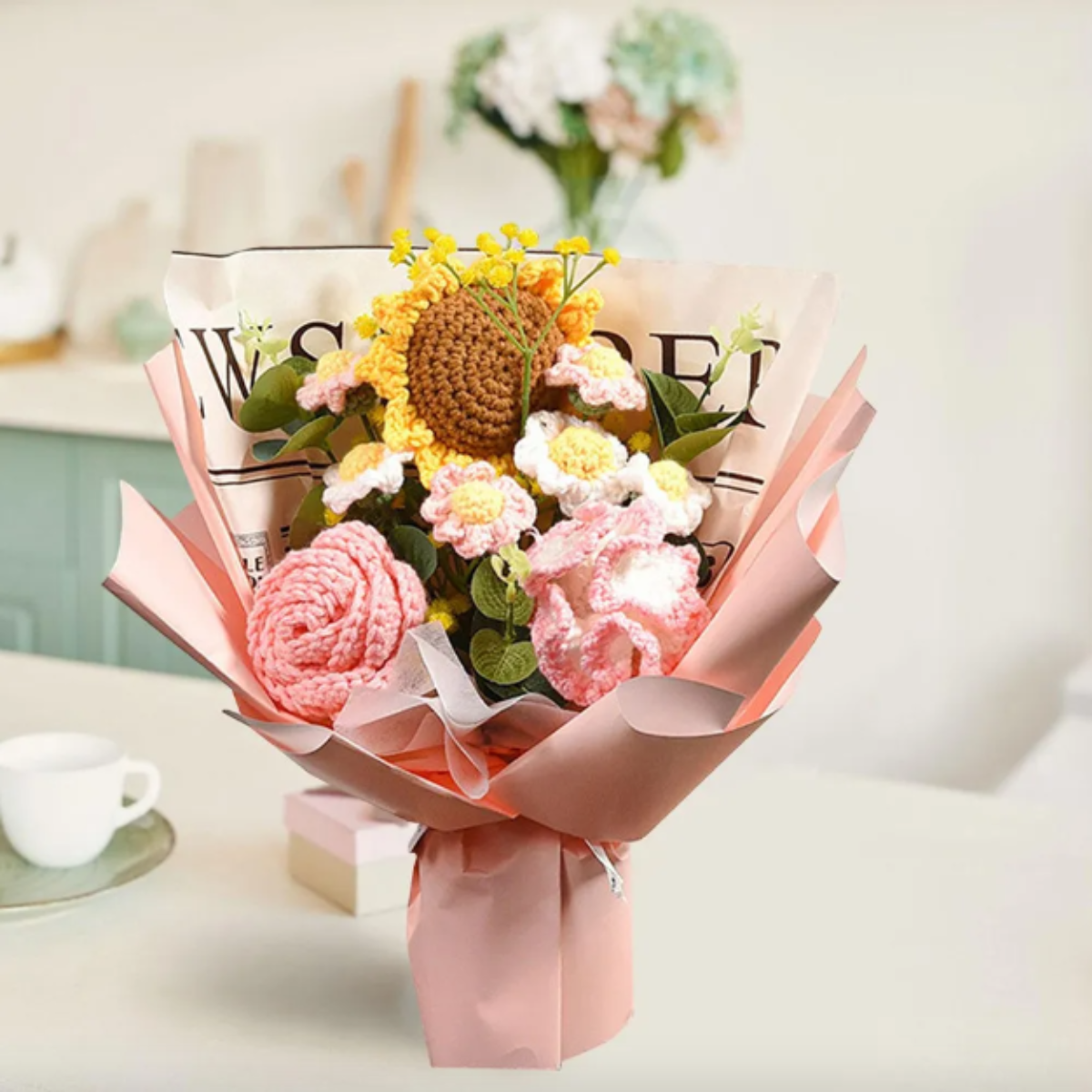 Crochet Sunflower Bouquet: Blooms That Never Wilt