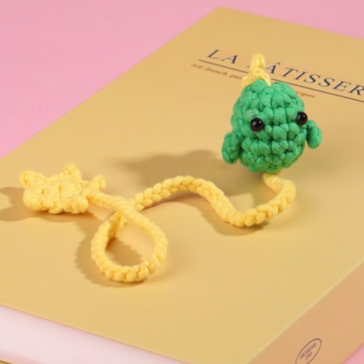 Cute Animal Crochet Bookmark Kit