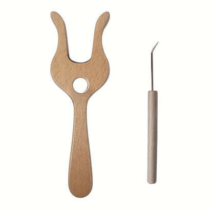 Knitting Fork for Easy Cord Making