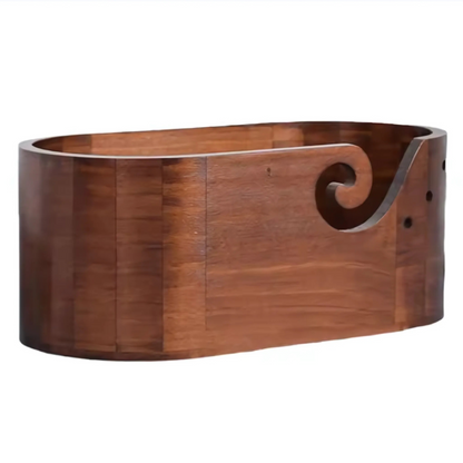 Wood Yarn Bowl