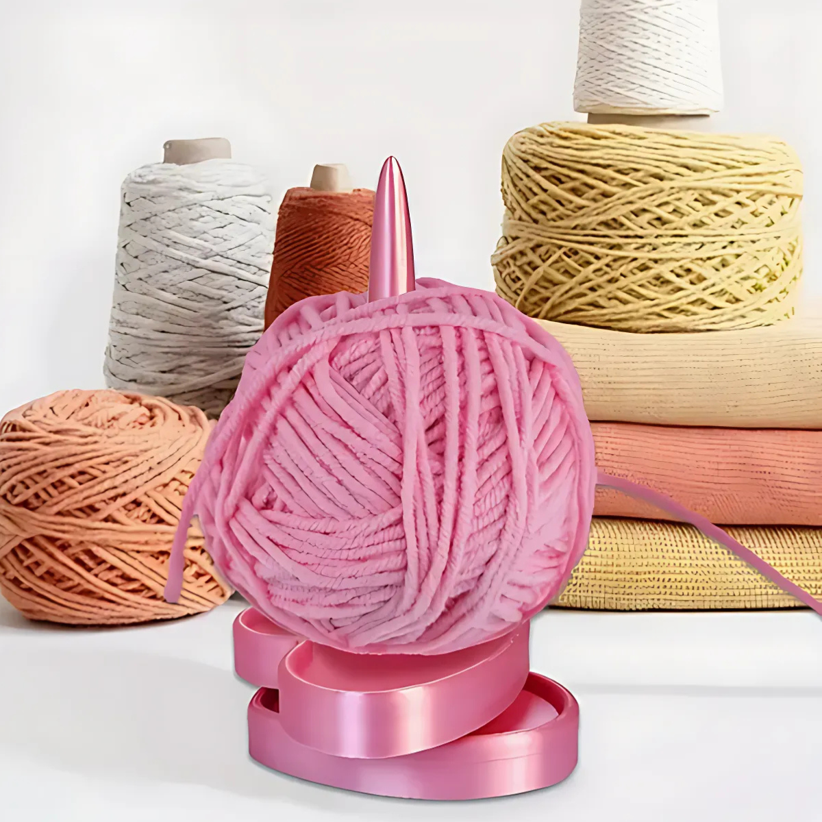 Spinning Yarn Holder
