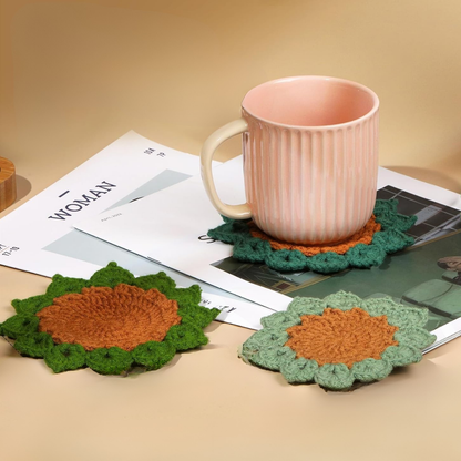 Plant Pot Crochet Kit with Coasters