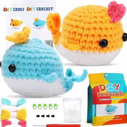 Crochet Whale Kit 2pcs