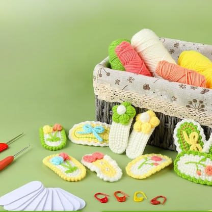 Crochet Hair Clip Kit 10pcs