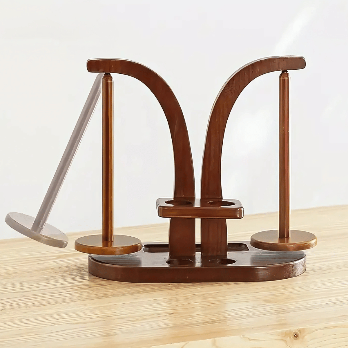 Double Yarn Spinner Stand with Tool Storage