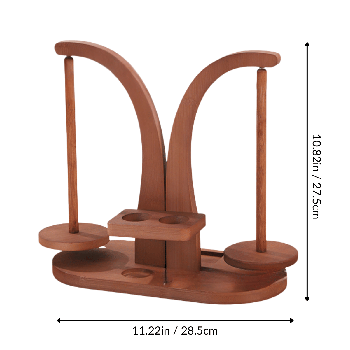 Double Yarn Spinner Stand with Tool Storage