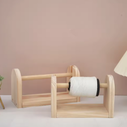 Wooden Yarn Dispenser