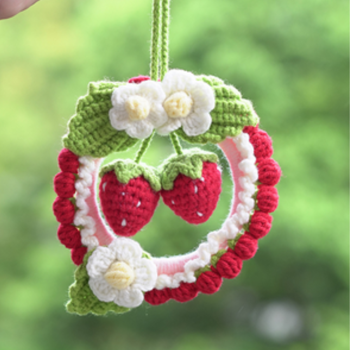 Crochet Strawberry Kit