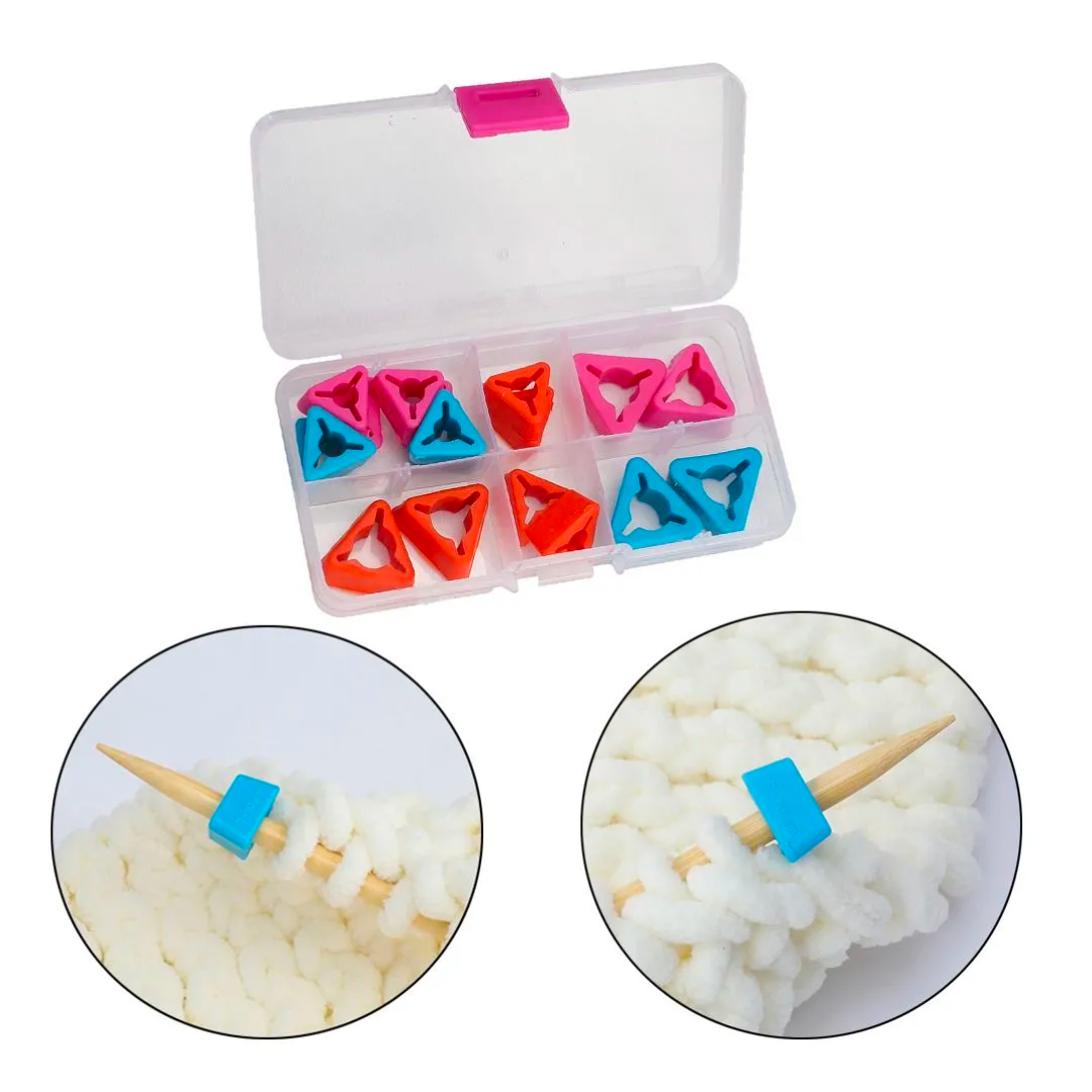 Knitting Needles Tip Protectors 18pcs