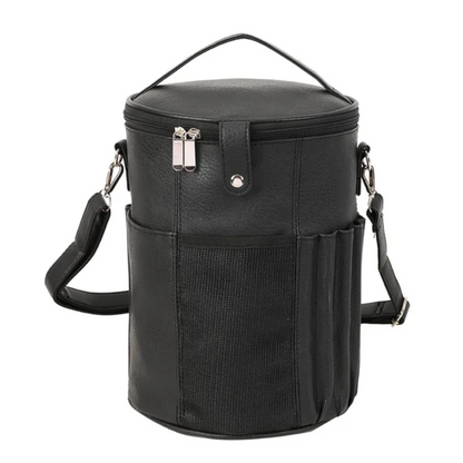 PU Leather Knitting Crochet Tools Storage Bag