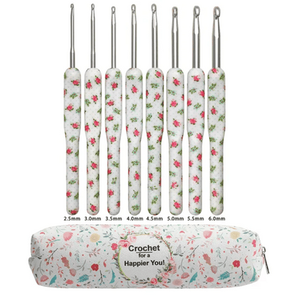 Delux Ergonomic crochet hook set