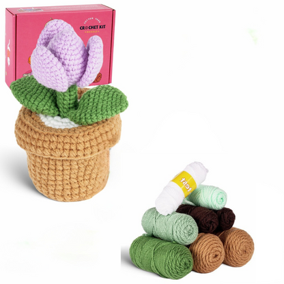 Tulip Crochet Storage Box Kit