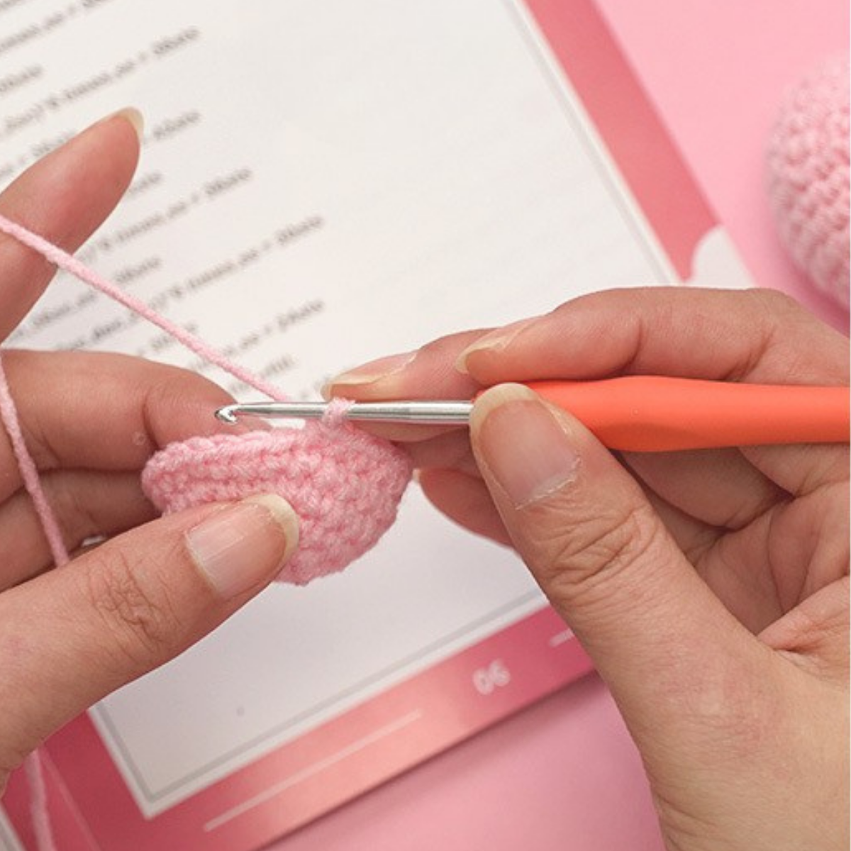 Crochet Heart & Bomb Kit