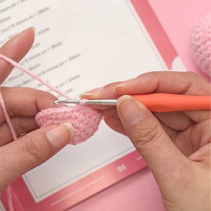 Crochet Heart & Bomb Kit