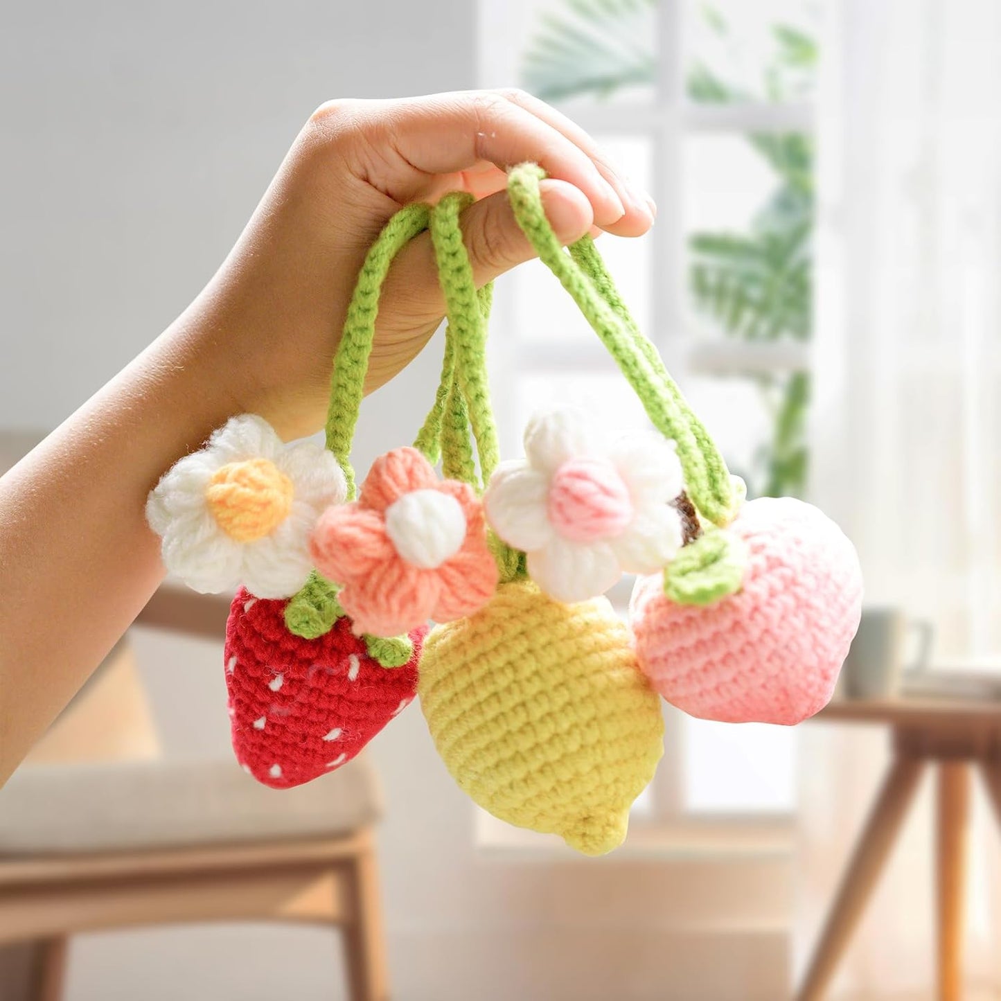 Crochet Fruits Kit 4pcs