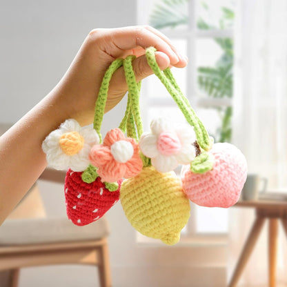 Crochet Fruits Kit 4pcs