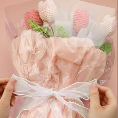 Crochet Tulip Bouquet Kit