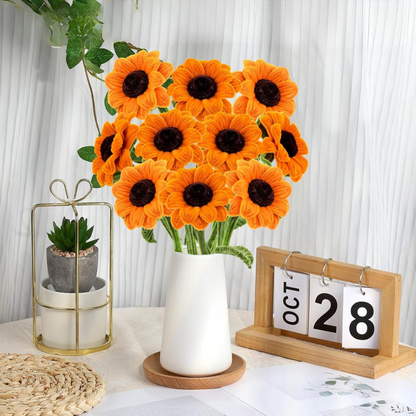 Sunflower Crochet Kit