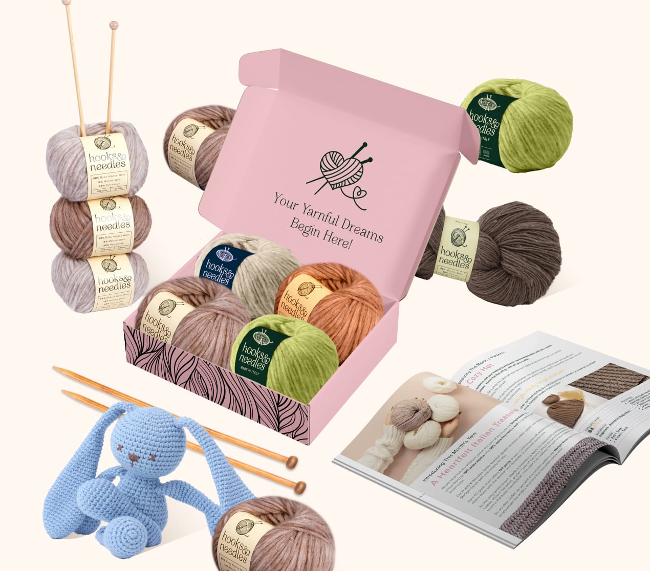 Hooks & Needles Subscription Box 20