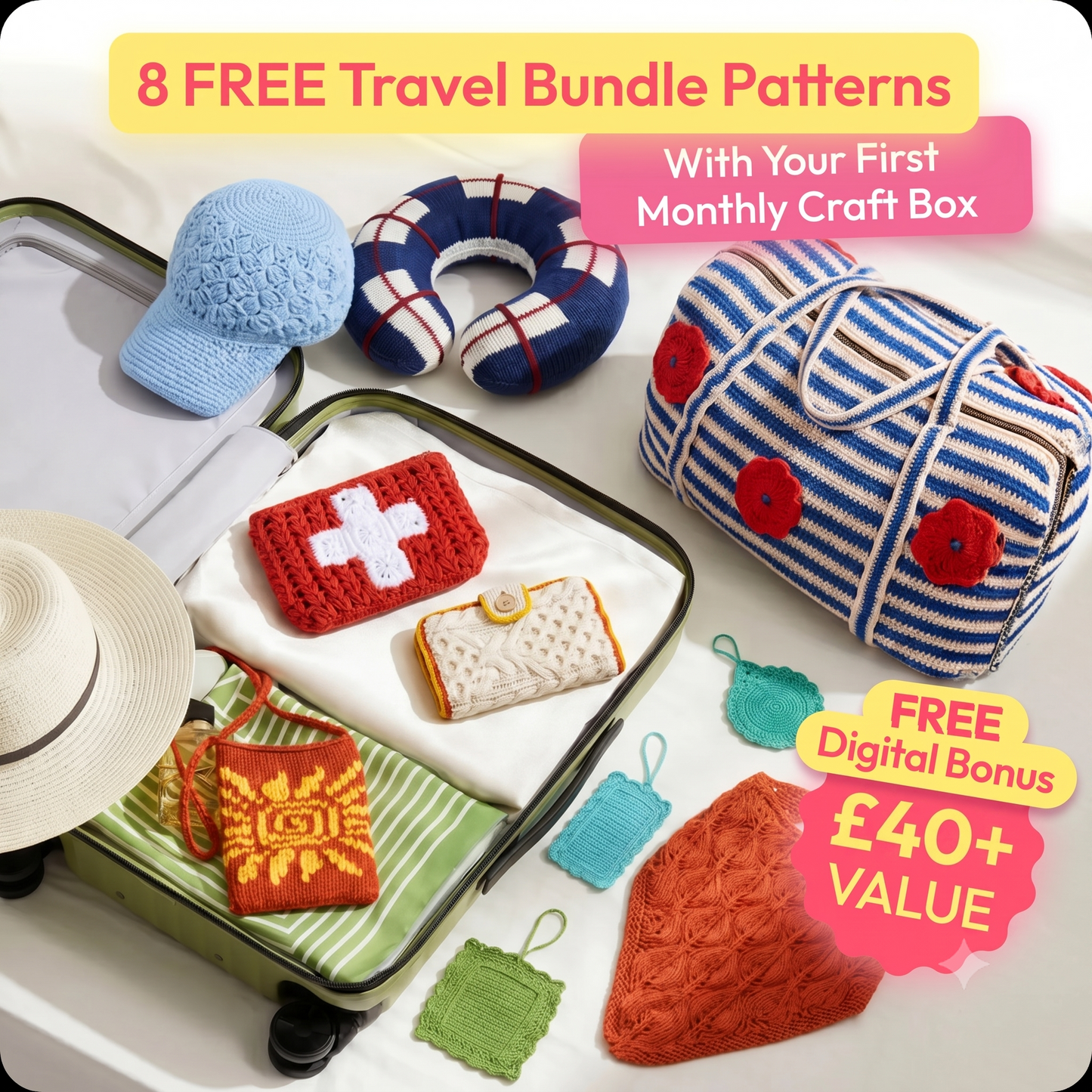 Travel Pattern Bundle (sent via email)