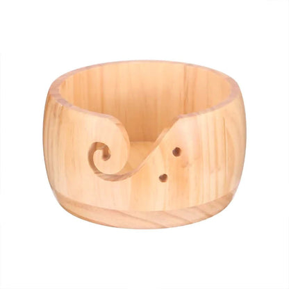 Handmade Wooden Yarn Bowl