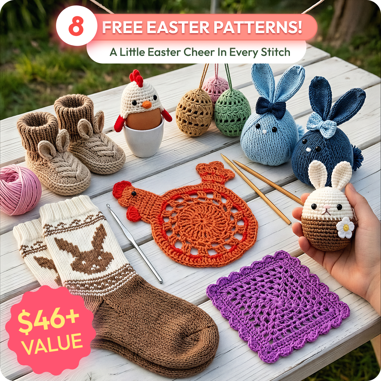 Easter Pattern Bundle (Sent Via Email)