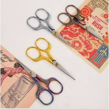 Retro Stainless Steel Yarn Scissors