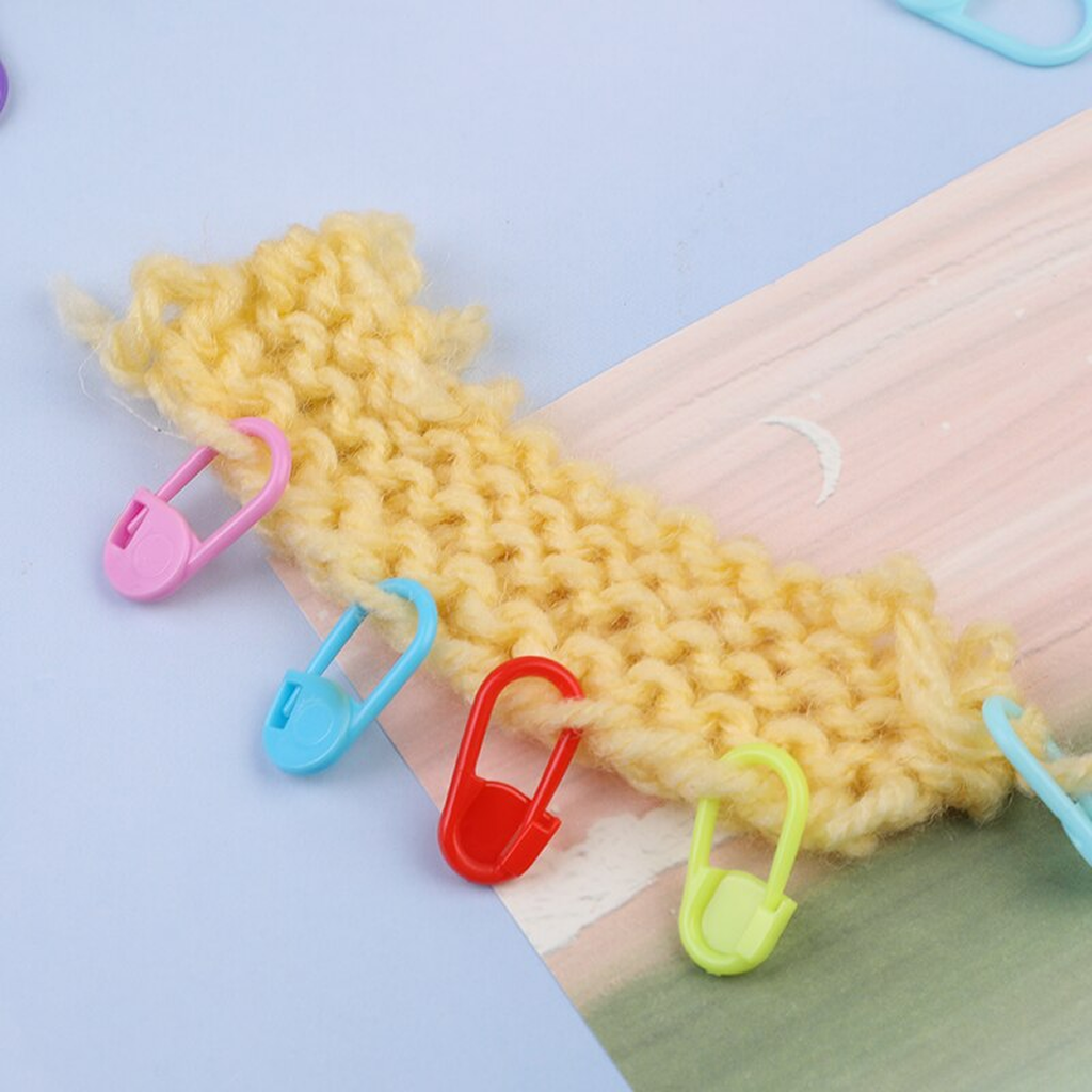 Colorful Plastic Stitch Markers