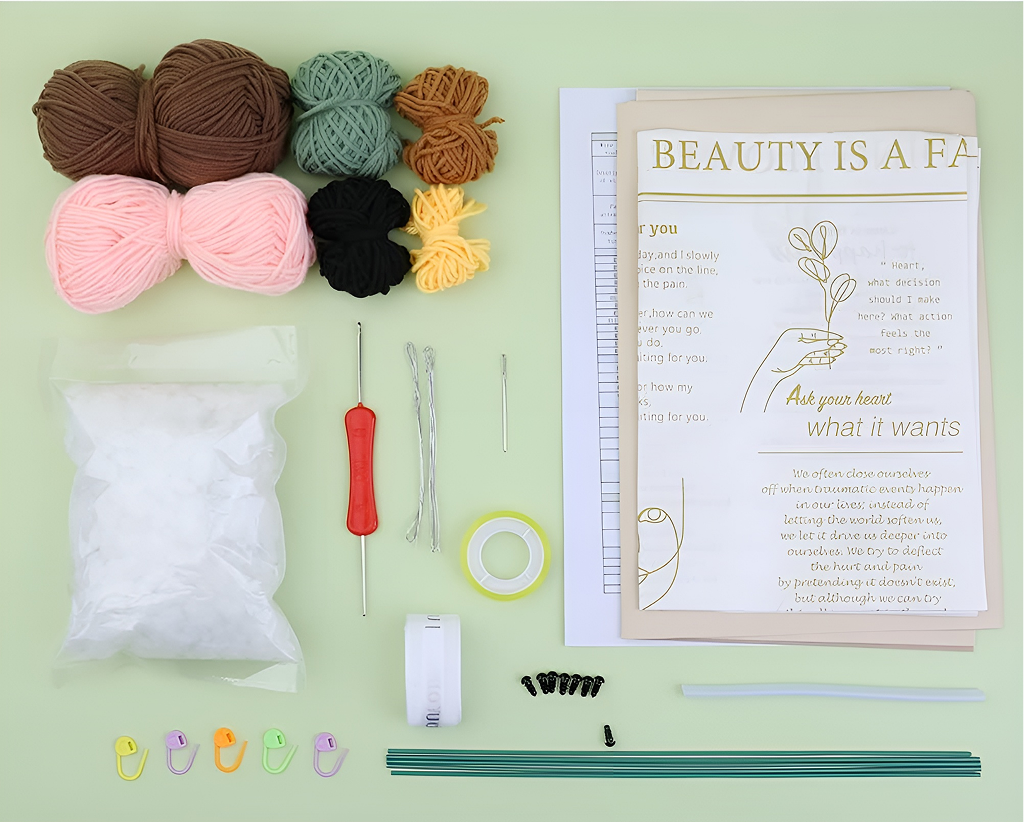 Bear Bouquet Crochet Kit