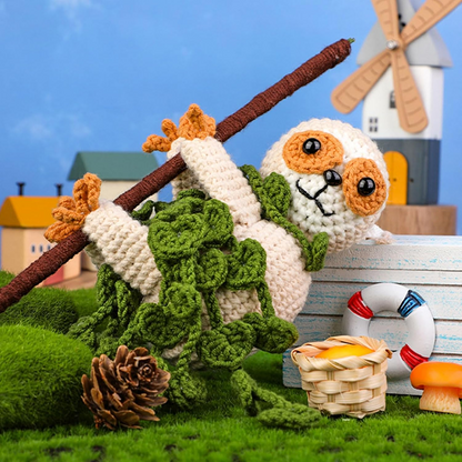 Sloth Crochet Kit