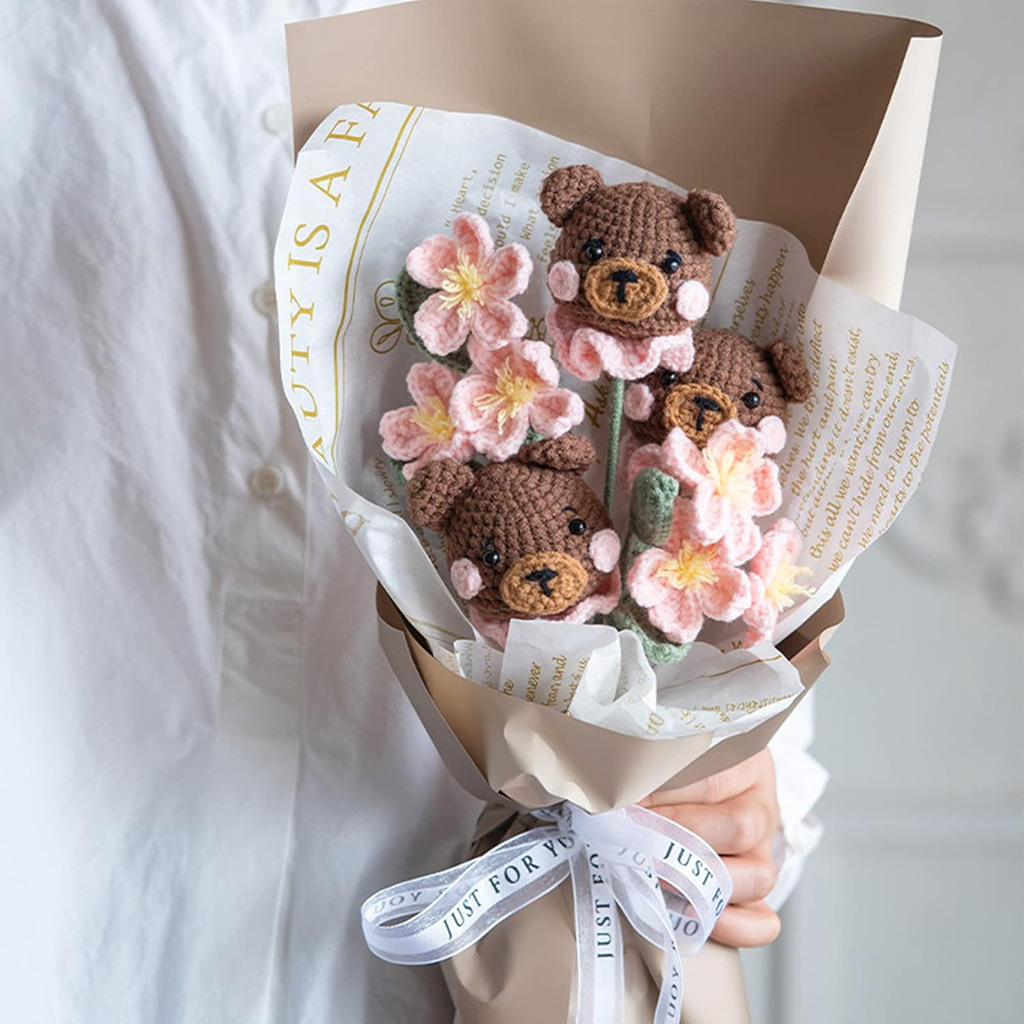 Bear Bouquet Crochet Kit