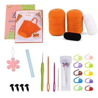 Fox Bag Crochet Kit