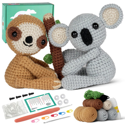 crochet-sloth-koala-kit