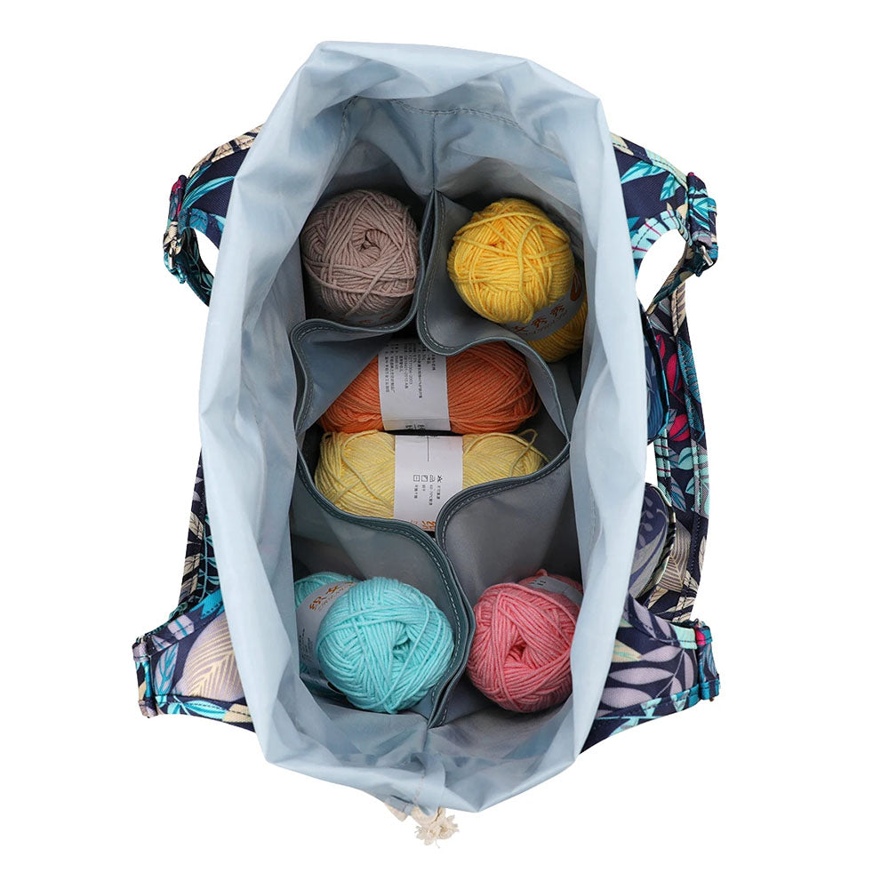 Yarn Tote Bag: Knit on The Go
