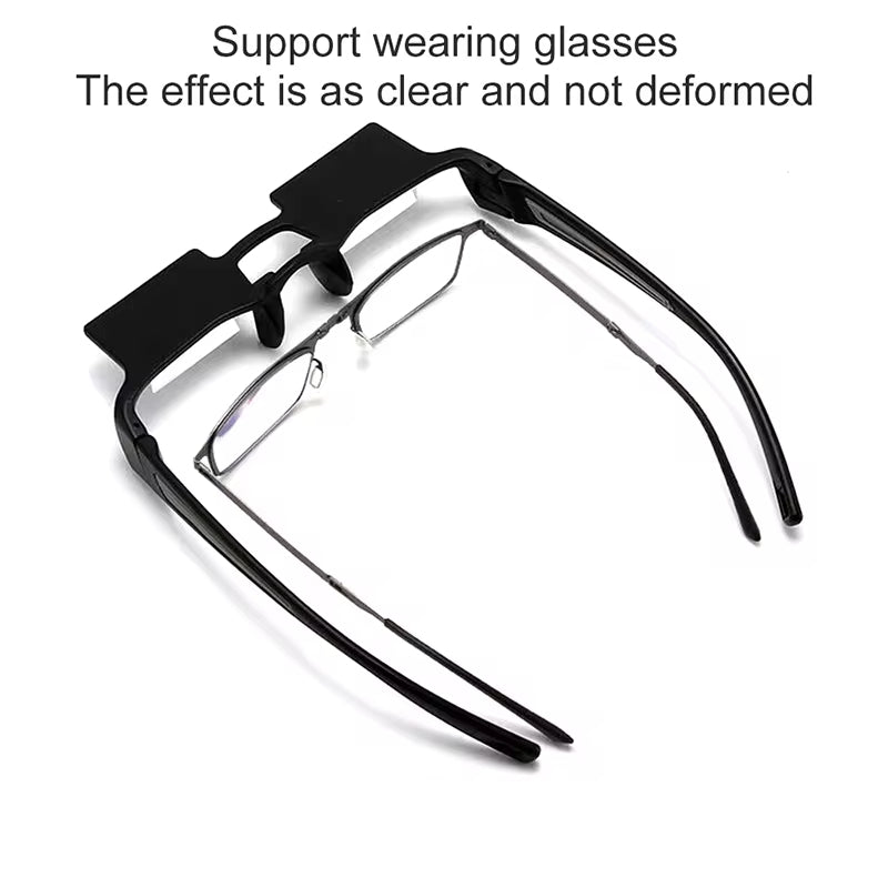 Dual Vision Prism Lazy Glasses for Knitting and Crocheting