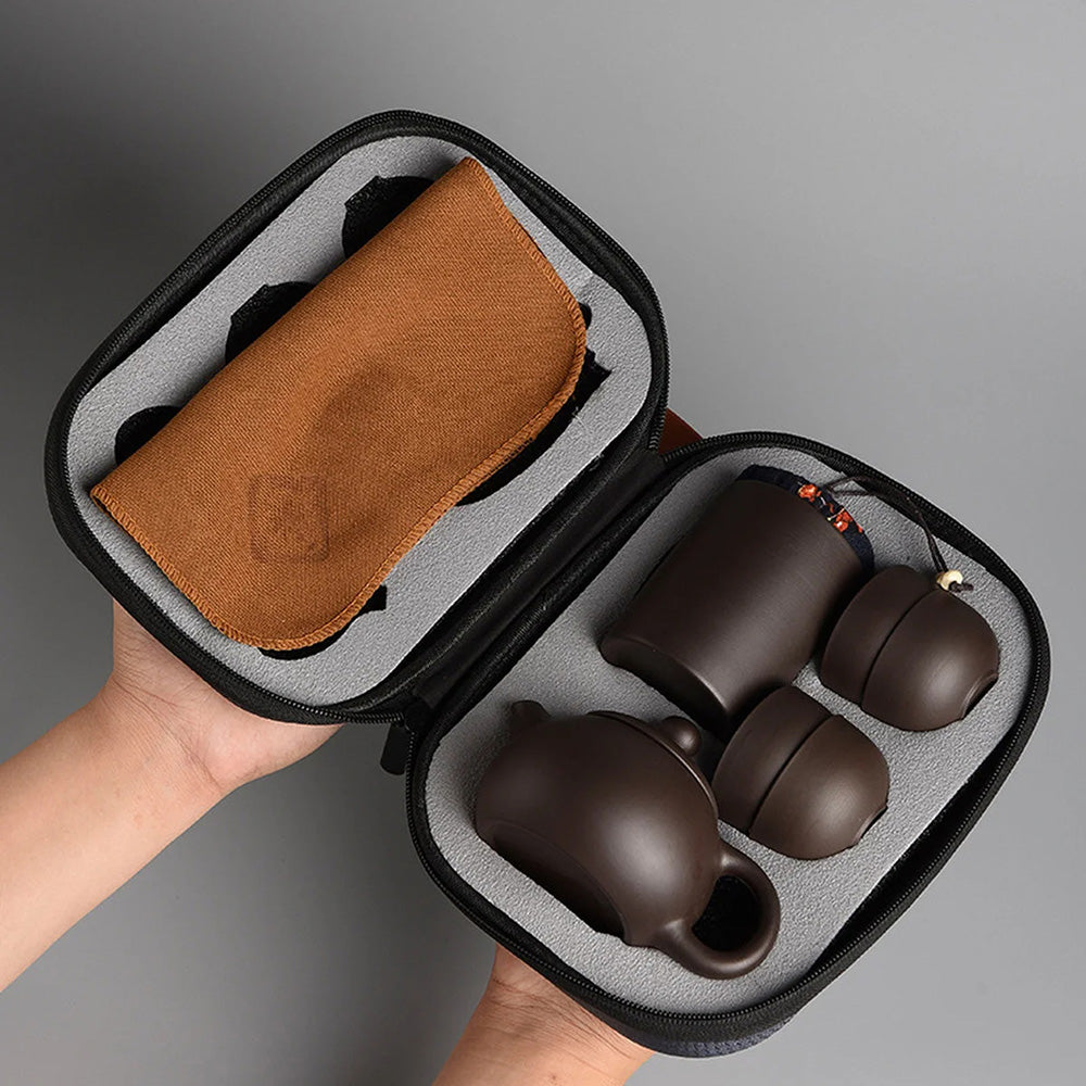 Tea Set with Case